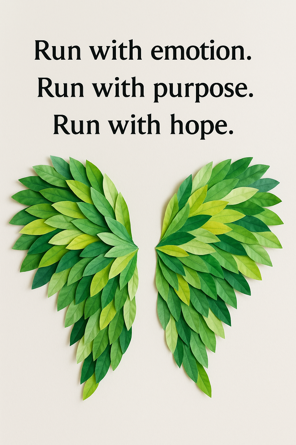 Run with emotion Run with Purpose. Run with Hope.