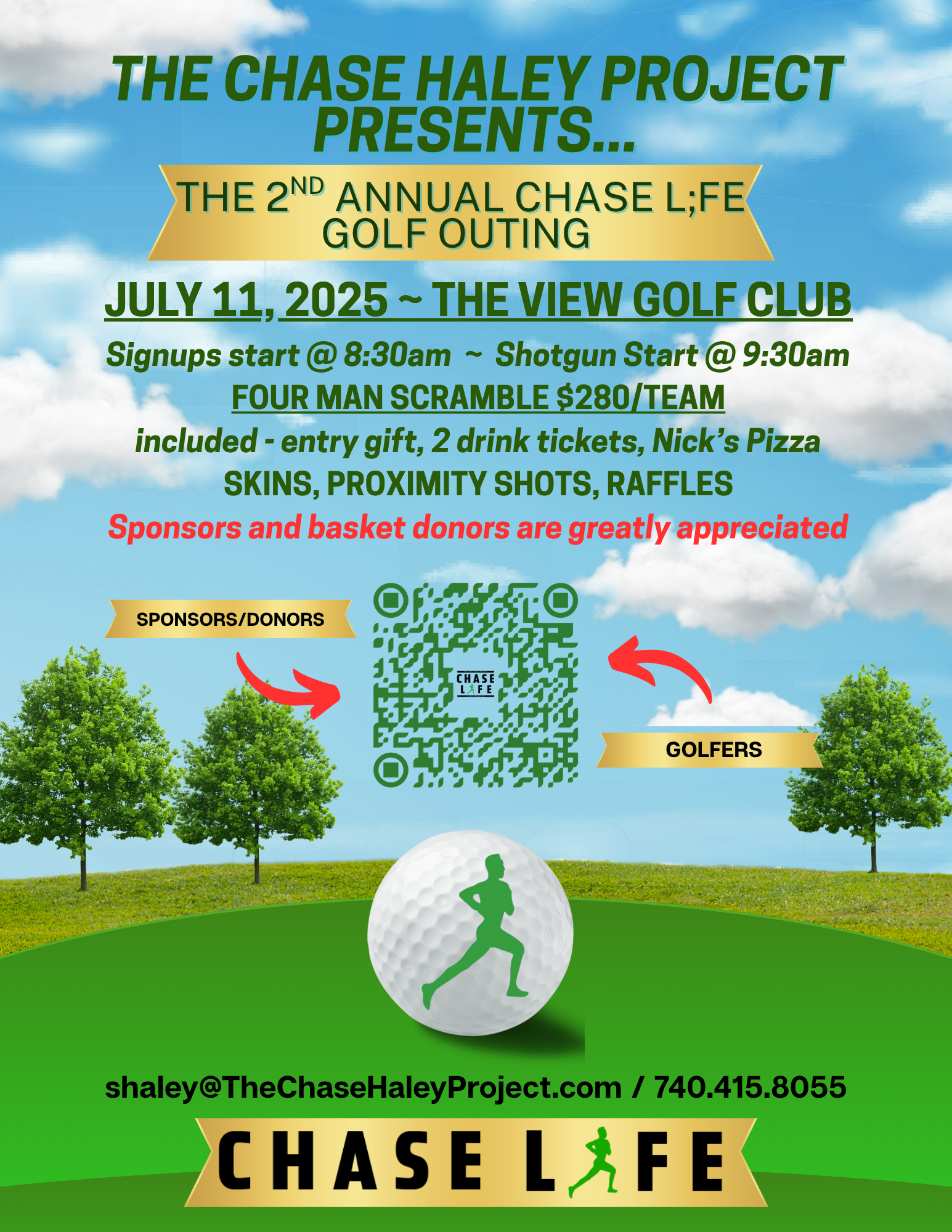 July 11, 2025 golf event